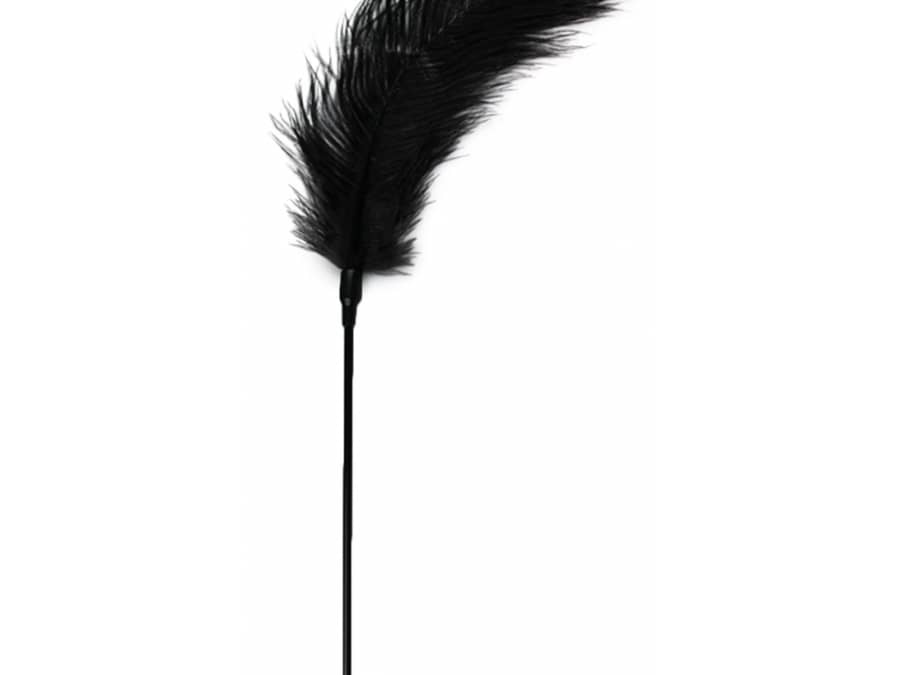 Plumeau Teasing 56cm Noir