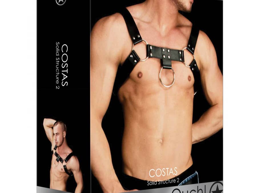 Harnais simili cuir ajustable Costas